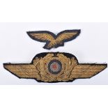 Luftwaffe Generals Peaked Cap Insignia