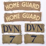 WW2 7th (Okehampton) Battalion Devon Home Guard Insignia