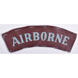 Printed Airborne Shoulder Title