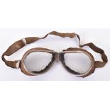 WW1 Period British Aviators Flying Goggles