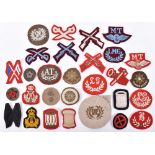 Selection of Uniform Rank, Trade & Proficiency Badges