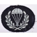 Scarce WW2 Royal Air Force Parachute Jump Instructor Qualification Badge