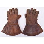 WW1 / Inter War Period Aviators Flying Gauntlets