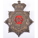 Victorian Corps of Military Police Other Ranks Helmet Plate
