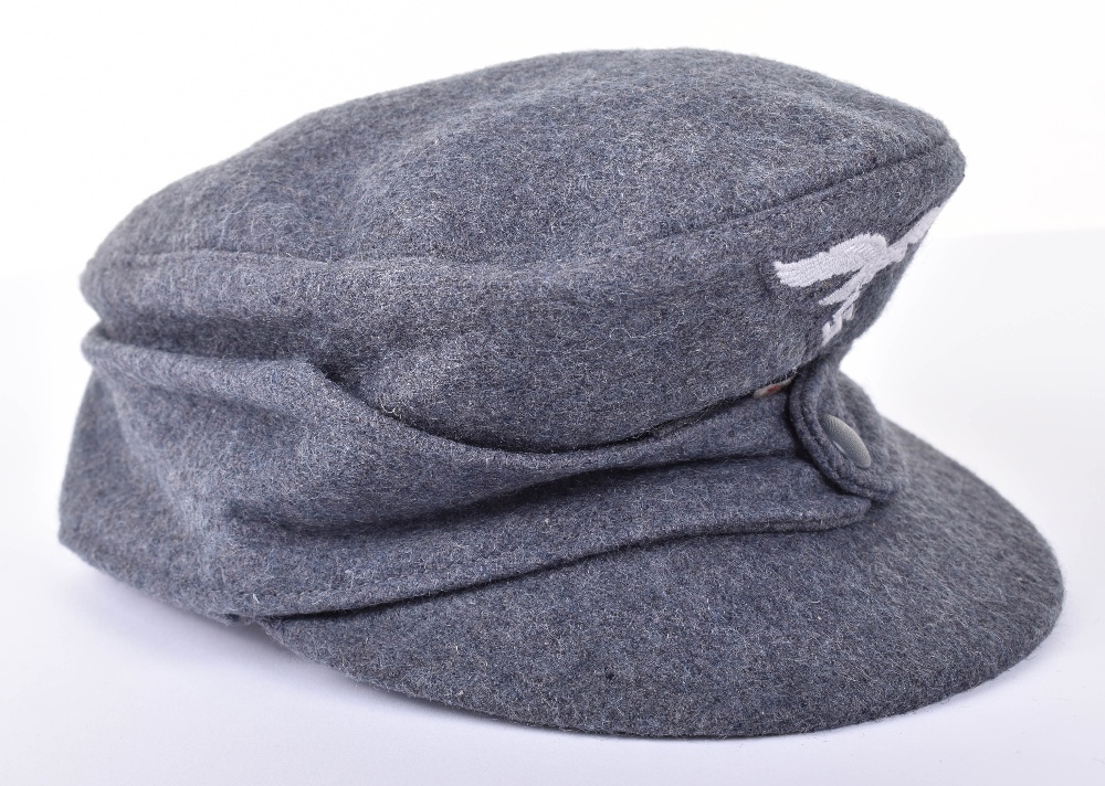 Luftwaffe Field Divisions M-43 Pattern Field Cap - Image 2 of 8