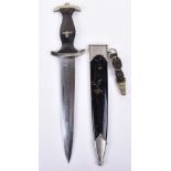 Third Reich Model 1933 SS Enlisted Mans Dress Dagger by Herder