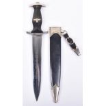 Third Reich Model 1933 SS Enlisted Mans Dress Dagger by E Pack & Sohne