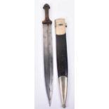 A Large Early 20th Century Russian Dagger Kindjal