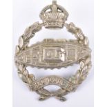 Scarce 1924 Pattern Royal Tank Corps Cap Badge
