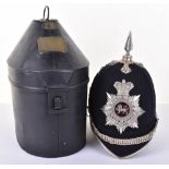 Victorian 1st Volunteer Battalion Royal Lancaster Regiment Officers Home Service Helmet