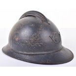 Rare Great War Polish Legion Adrian Pattern Steel Combat Helmet