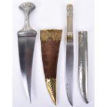 Unusual 20th Century Indian Dagger Jambya