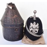 Victorian First Newcastle Volunteer Artillery Officers Home Service Helmet