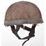 1942 Dated Early Fibre Rim Pattern British Airborne Forces Steel Combat Helmet