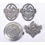 Third Reich Female RAD Organisation Badges