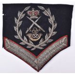 Victorian Staffordshire Rifle Volunteers Best Swordsman Sleeve Badge