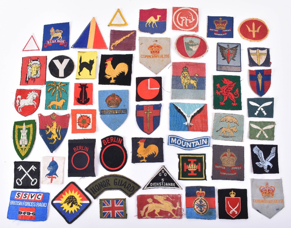 Quantity of British Cloth Formation Signs