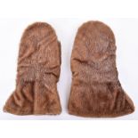 WW1 Royal Flying Corps Beaver Skin Gauntlets