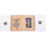 Women’s Campaign Medal Pair Adjutants General Corps Staff and Personal Support Branch
