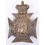 Victorian 2nd Tower Hamlets Rifle Volunteers Other Ranks Helmet Plate