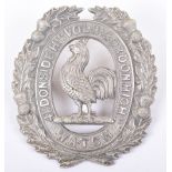 4th Donside Highland Volunteer Battalion Gordon Highlanders Glengarry Badge