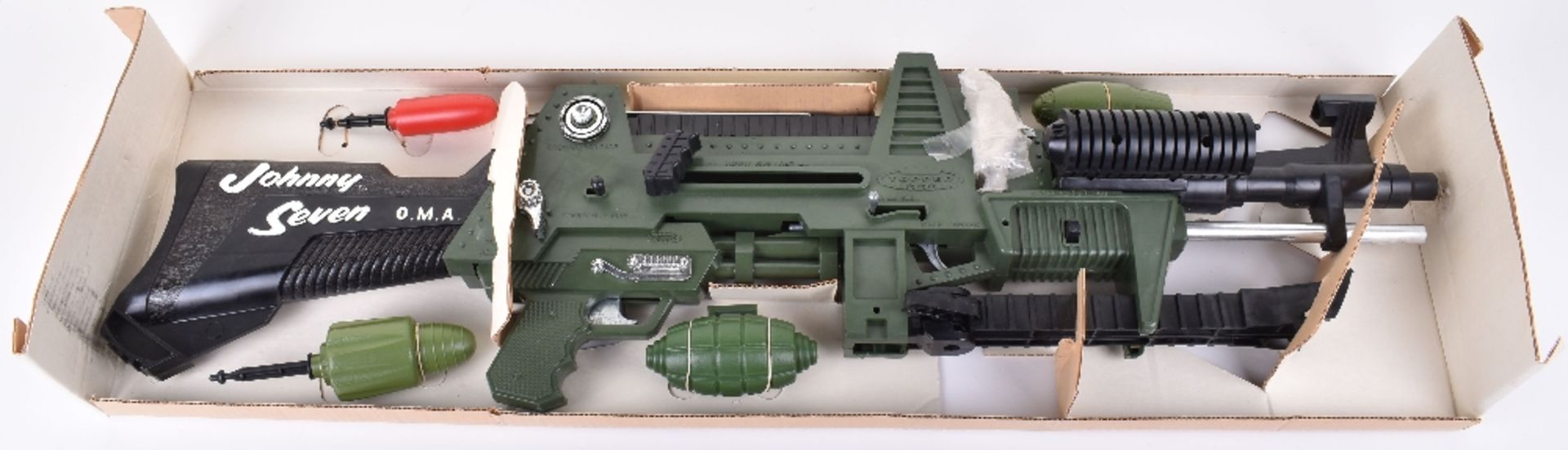 Boxed Johnny Seven O.M.A One Man Army Toy Gun - Image 8 of 15