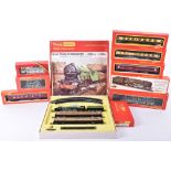 Hornby Railways 00 gauge Flying Scotsman set and five Steam locomotives,