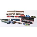 Quantity of Unboxed Hornby 00 Gauge Locomotives and Coaches