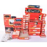 Hornby Railways 00 Gauge boxed rolling stock and track side accessories