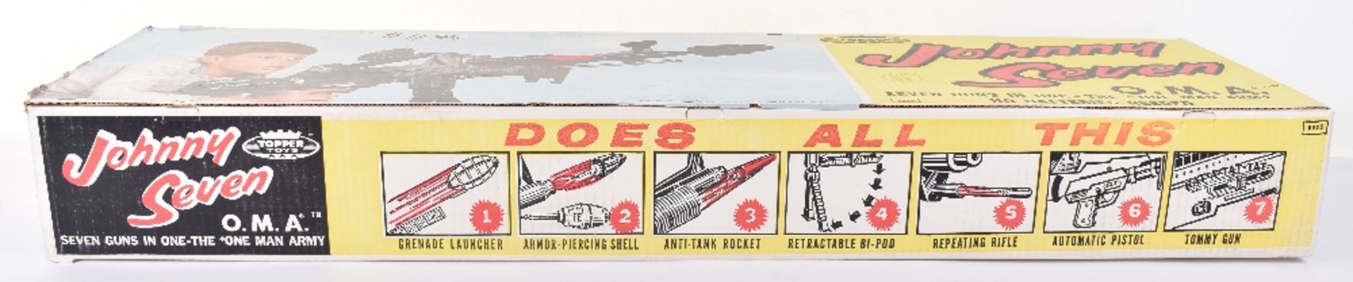 Boxed Johnny Seven O.M.A One Man Army Toy Gun - Image 3 of 15