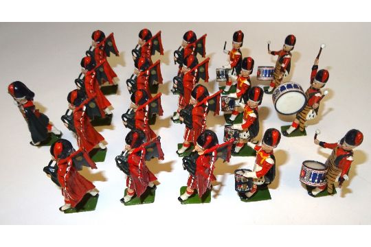 W Britian Britains 00130 Pipes and Drums of the Cameronians