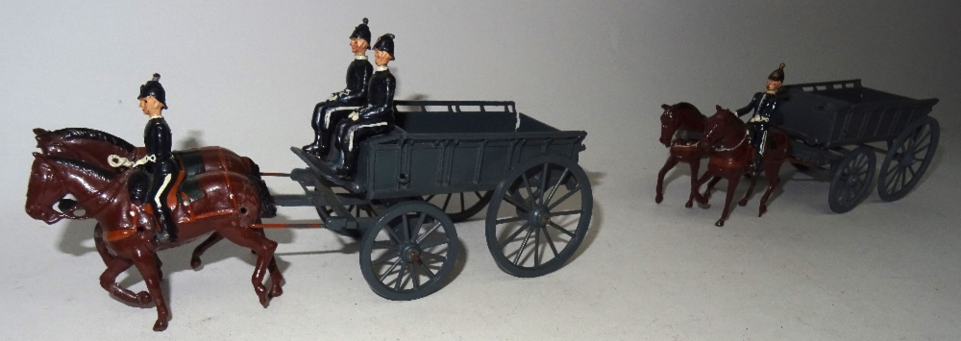 Britains two sets 146, Royal Army Service Corps two horse Supply Wagon - Image 5 of 5