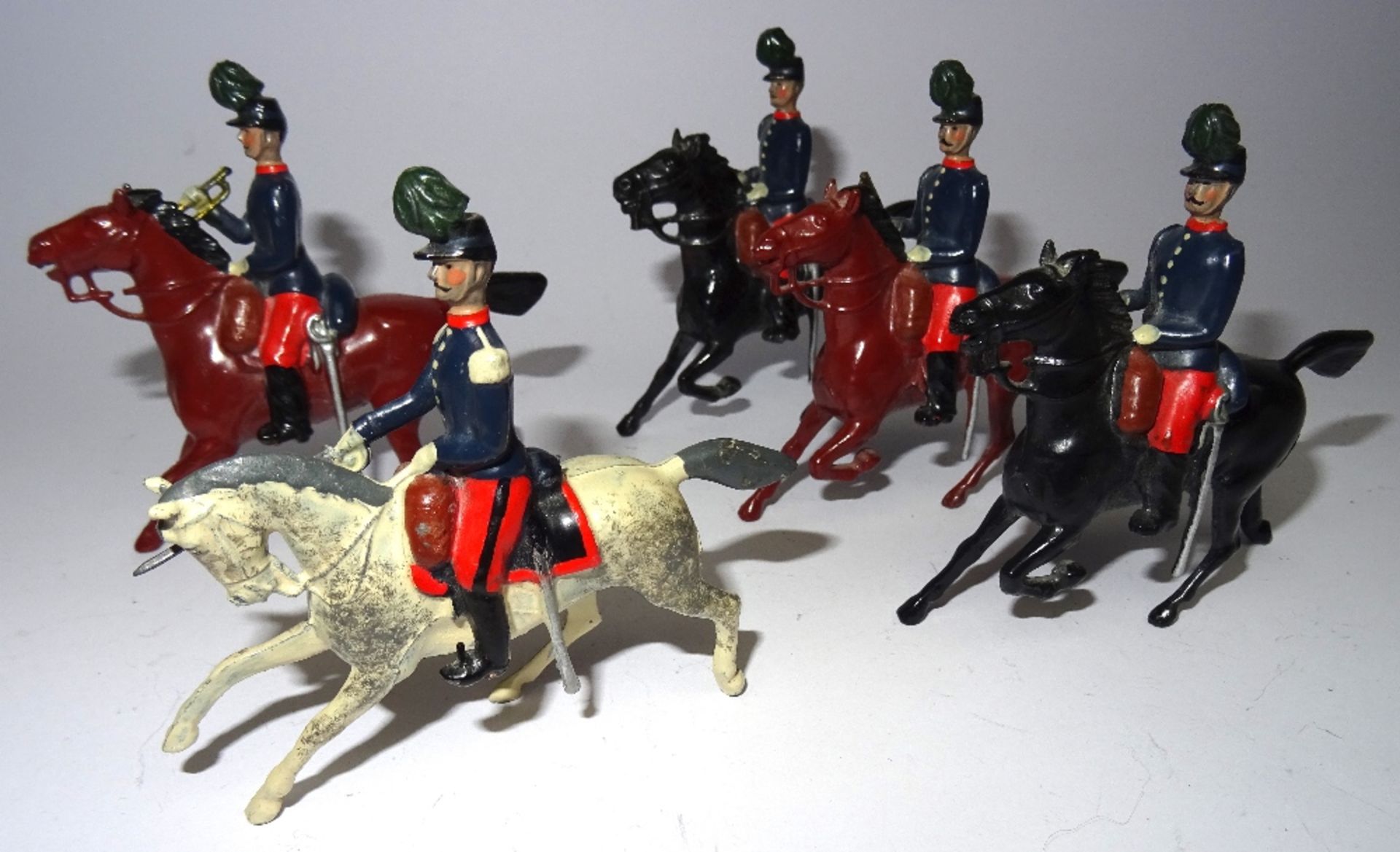 Britains RARE PARIS OFFICE Chasseurs a Cheval - Image 2 of 5