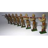 Britains set 119, Gloucestershire Regiment firing