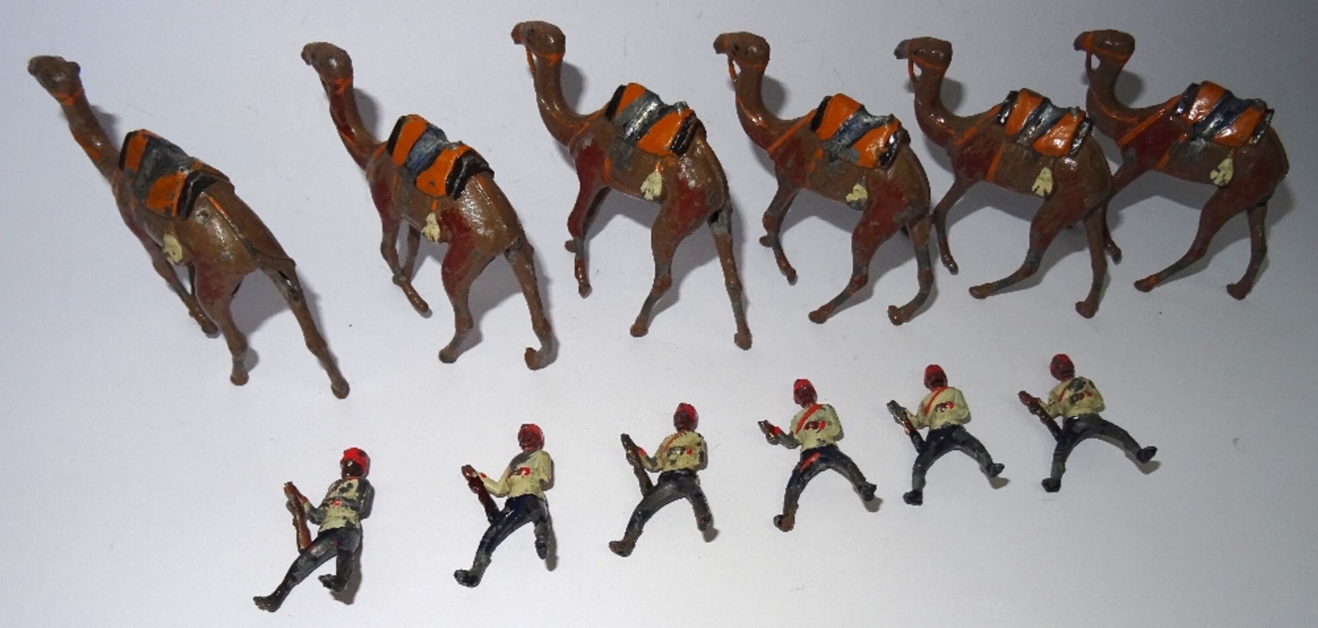 Britains set 48, Egyptian Camel Corps - Image 4 of 4