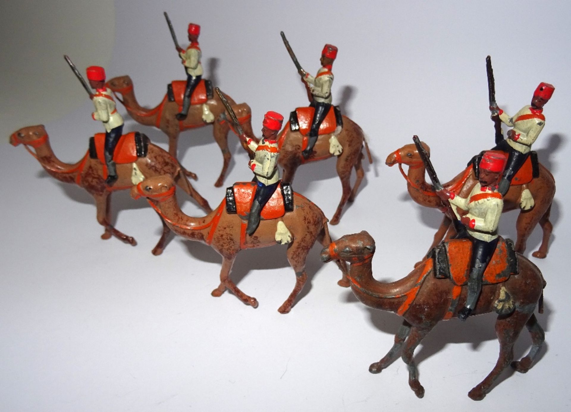 Britains set 48, Egyptian Camel Corps - Image 2 of 5