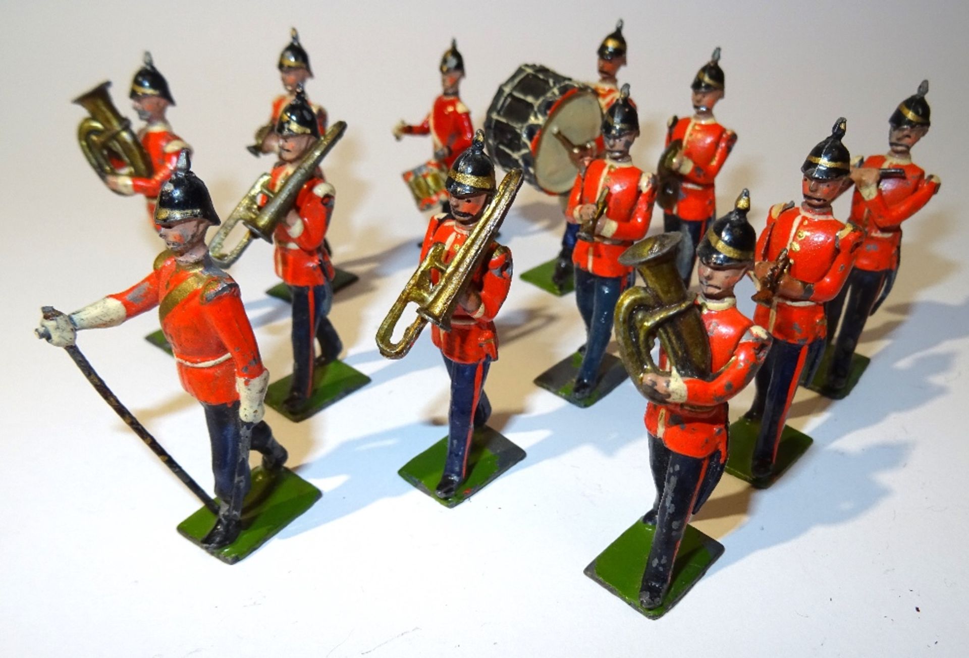 Britains set 27, Brass Band of the Line - Image 2 of 2