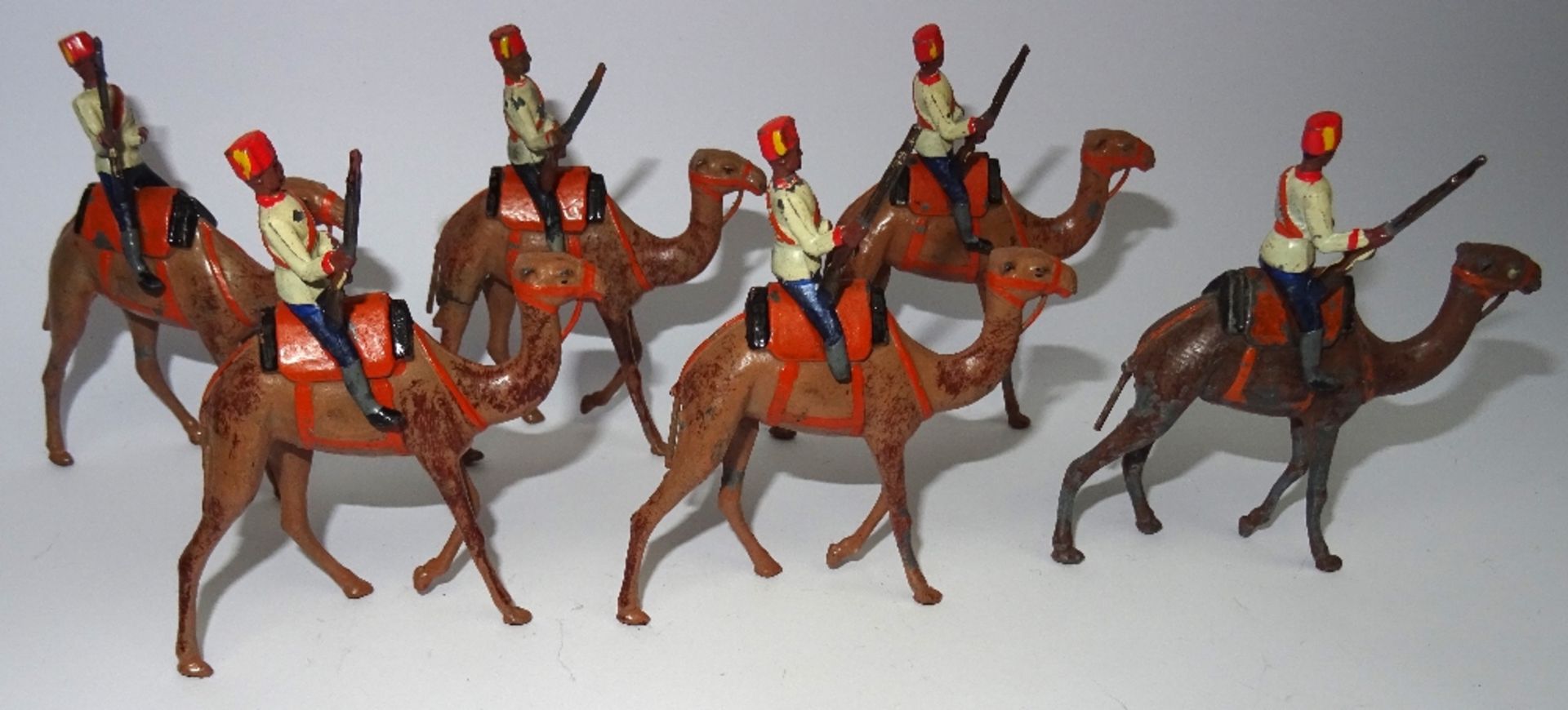 Britains set 48, Egyptian Camel Corps - Image 4 of 5