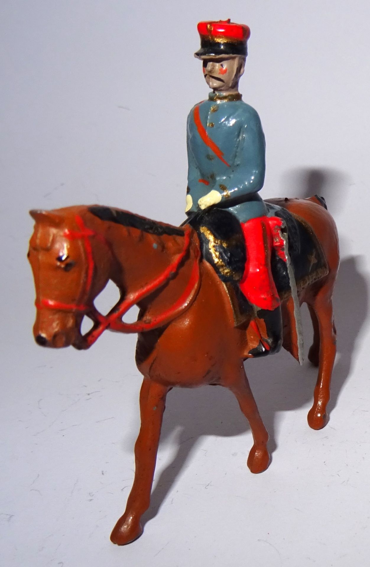 Britains RARE PARIS OFFICE Mounted Officer - Image 2 of 4