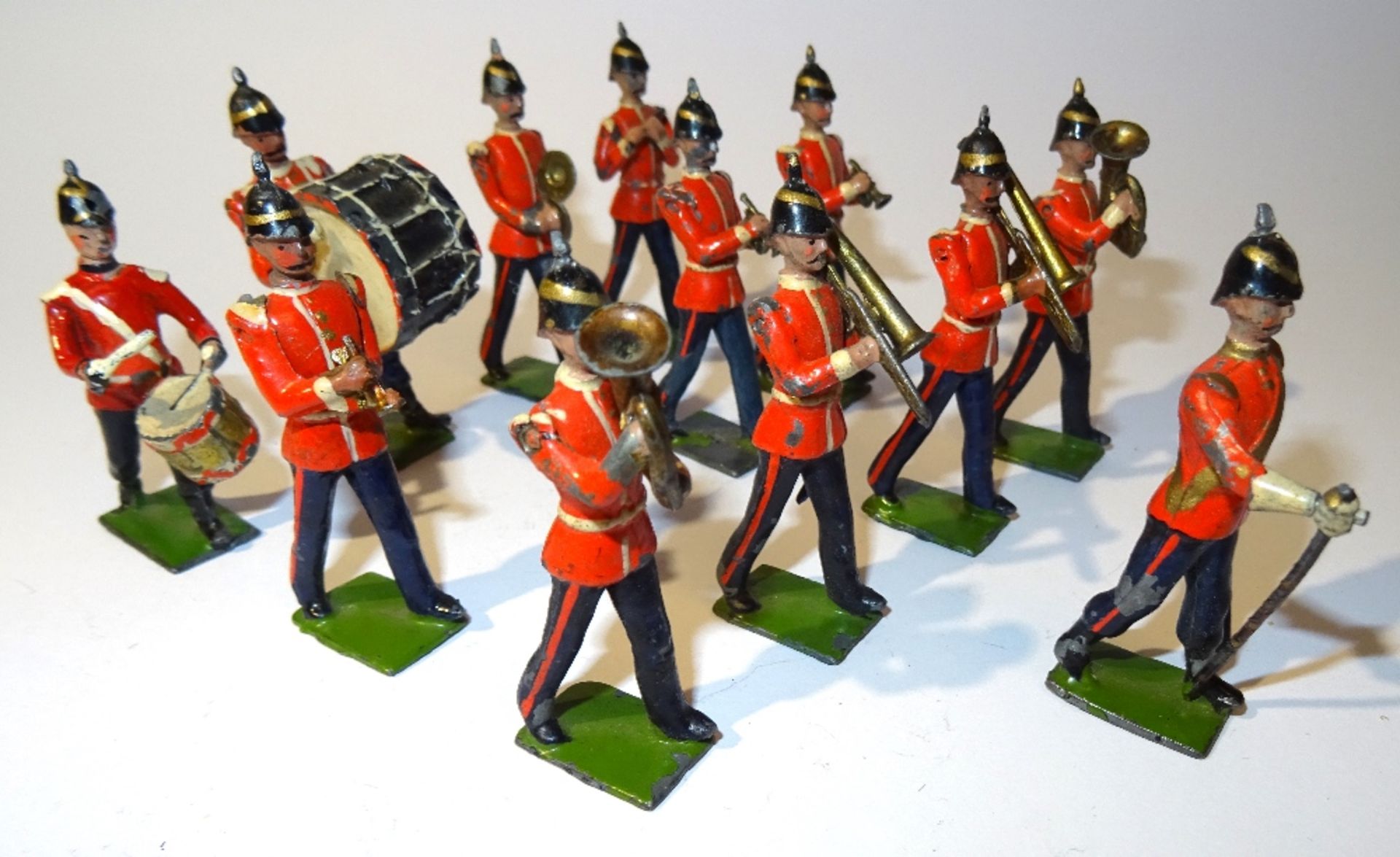 Britains set 27, Brass Band of the Line