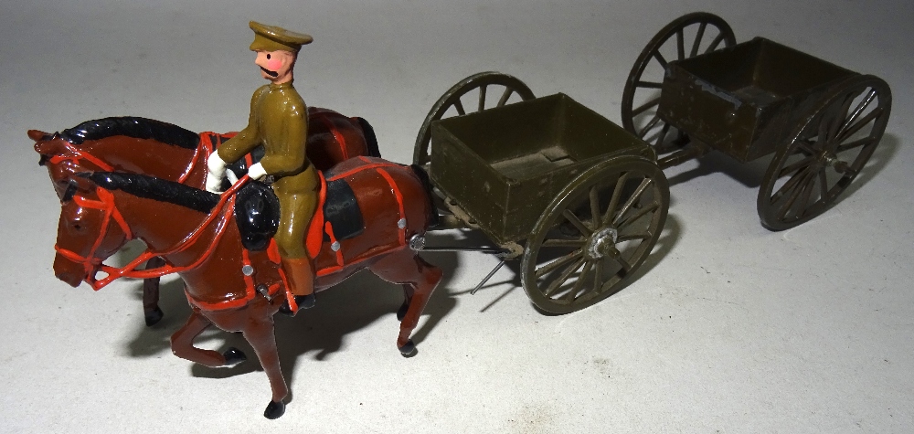 Britains set 1331, General Service Limbered Wagon, service dress - Image 2 of 4