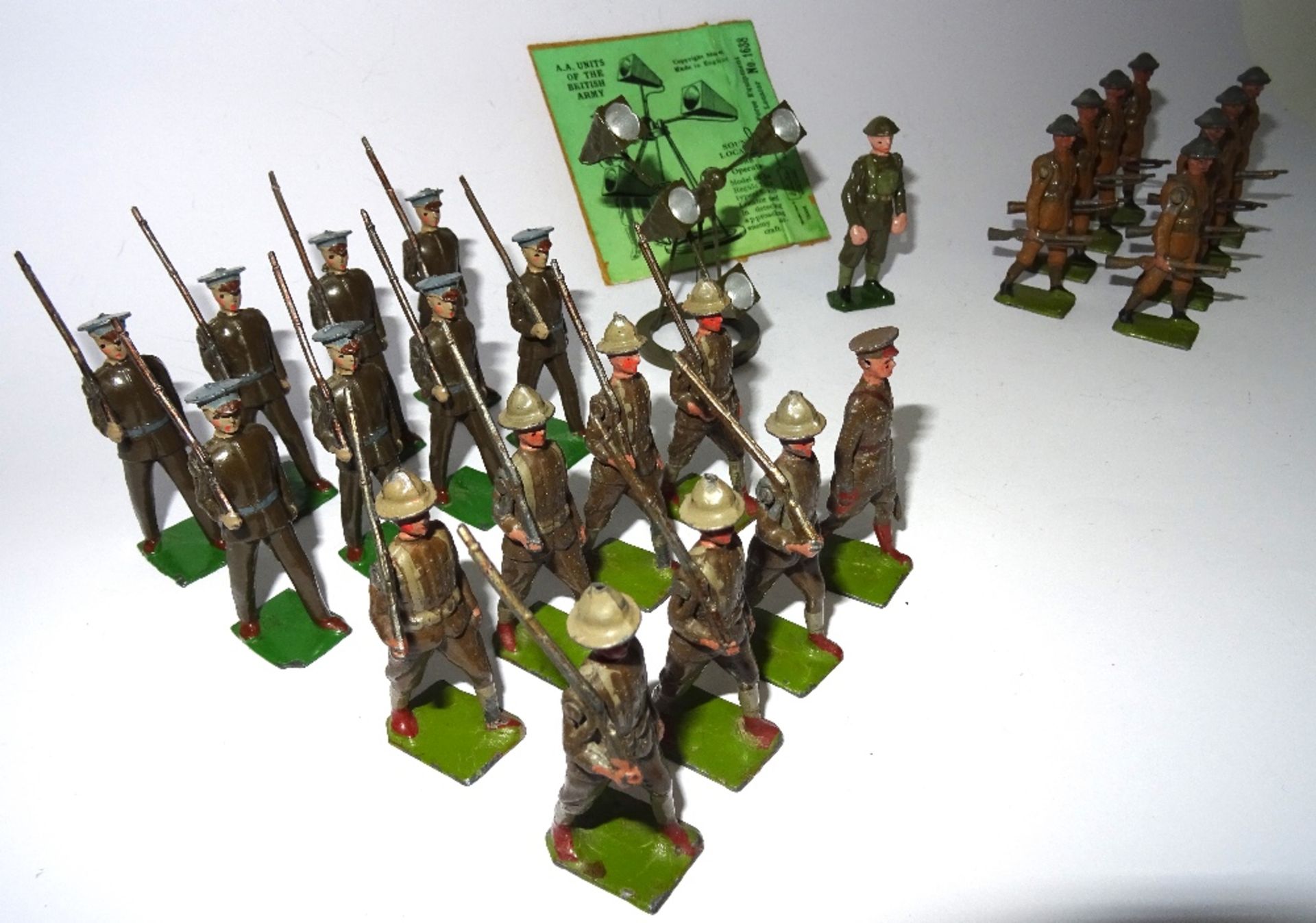 Britains set 227, US Infantry 'Doughboys' - Image 3 of 6