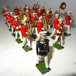 Britains RARE set 2112, Band of the US Marines, Summer Dress