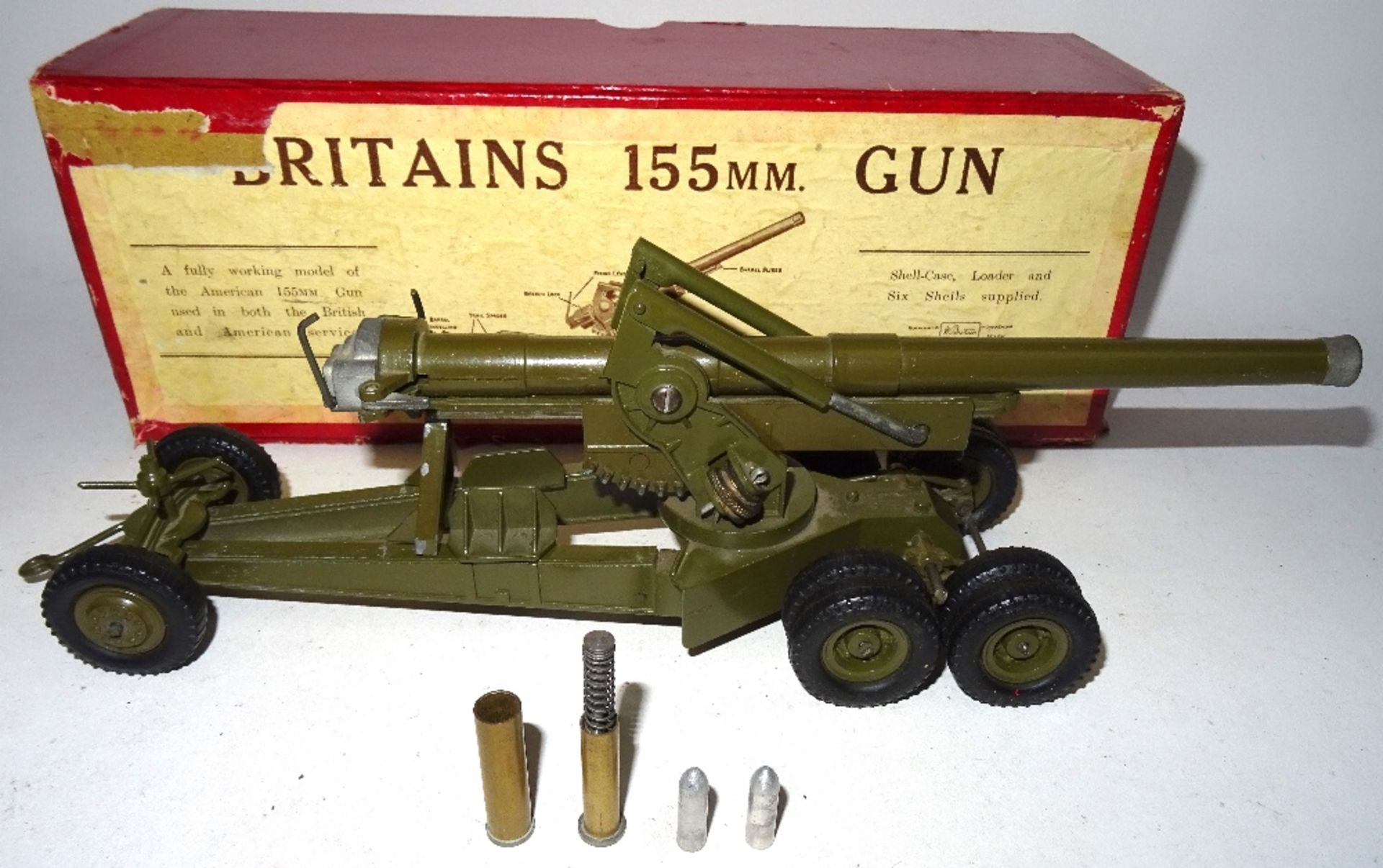 Britains set 2064, 155mm Gun