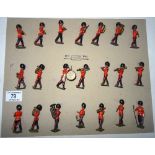 Britains set 37, Band of the Coldstream Guards