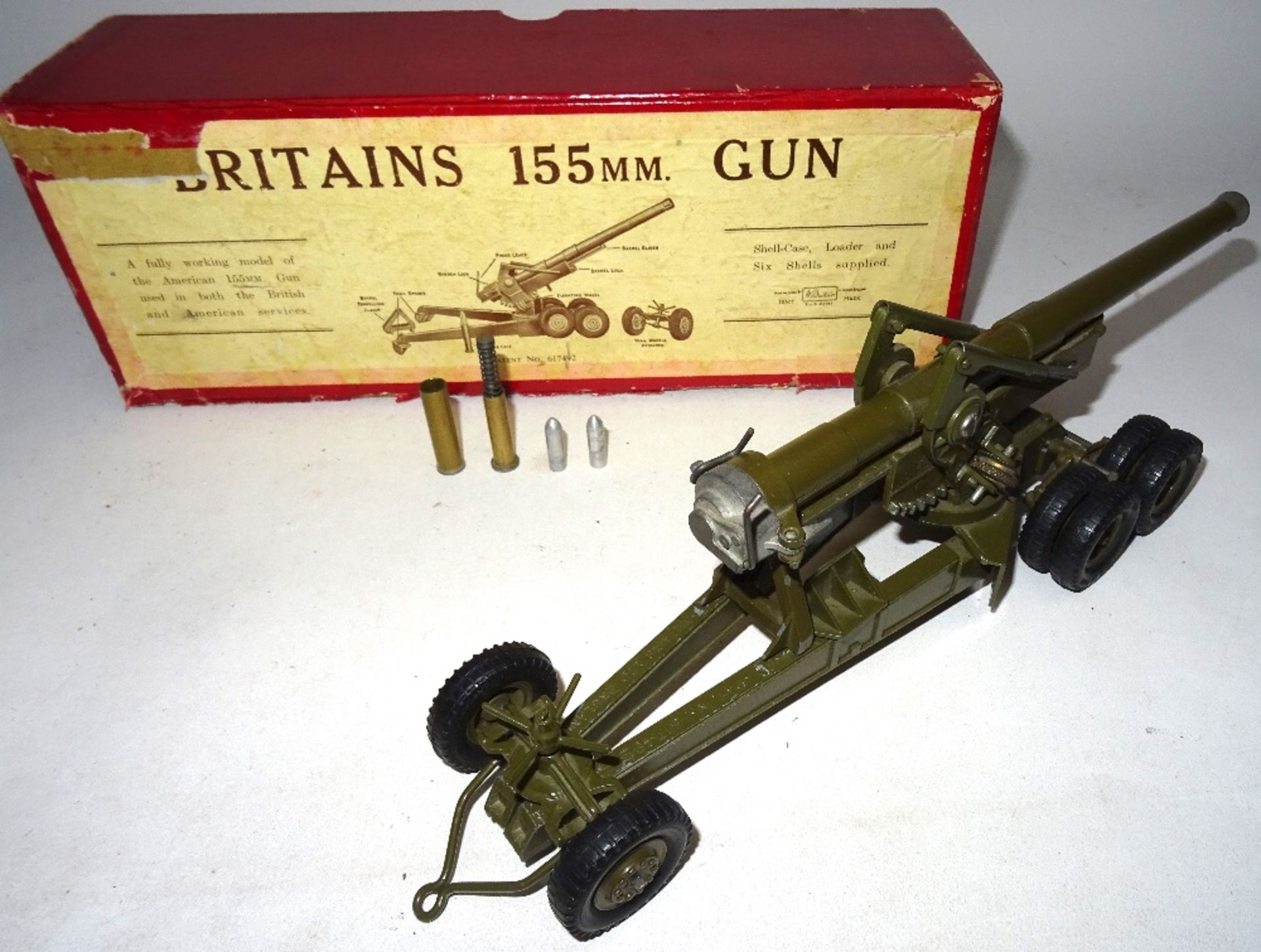 Britains set 2064, 155mm Gun - Image 2 of 4
