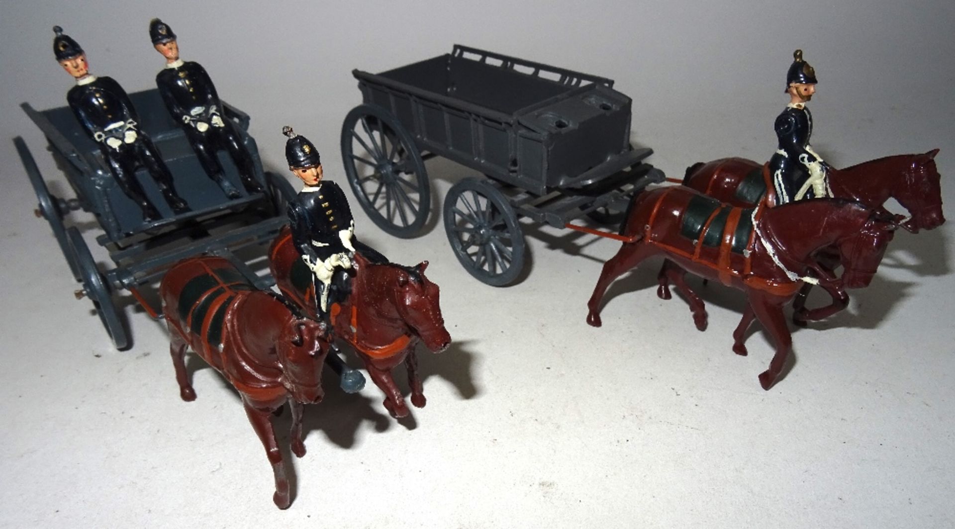 Britains two sets 146, Royal Army Service Corps two horse Supply Wagon