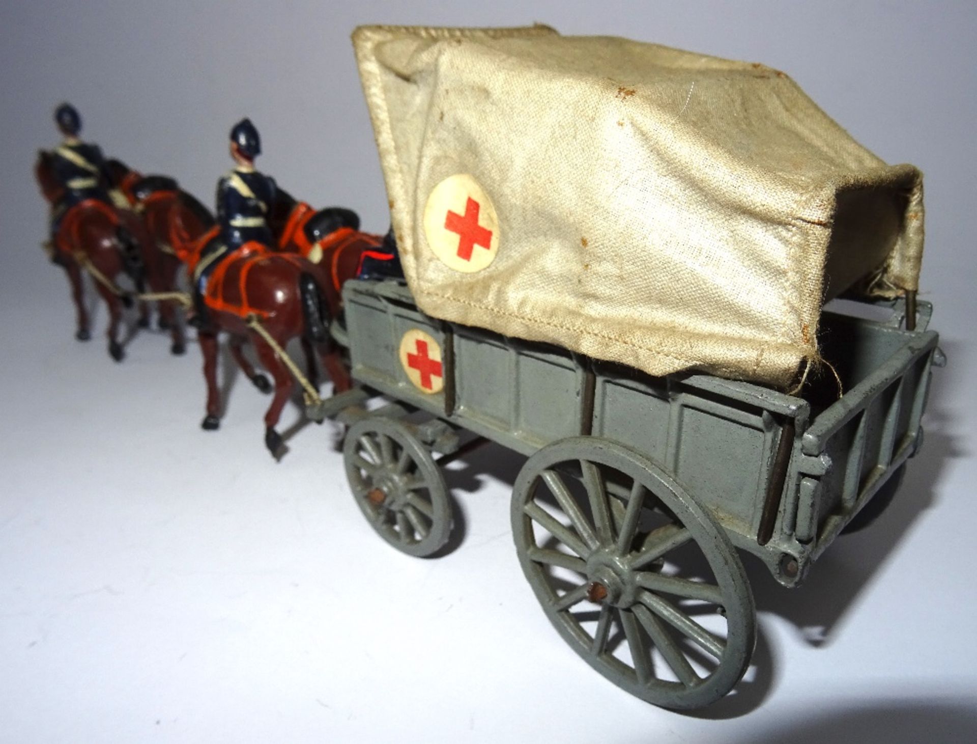 Britains set 145, Royal Army Medical Corps Ambulance Wagon - Image 3 of 5