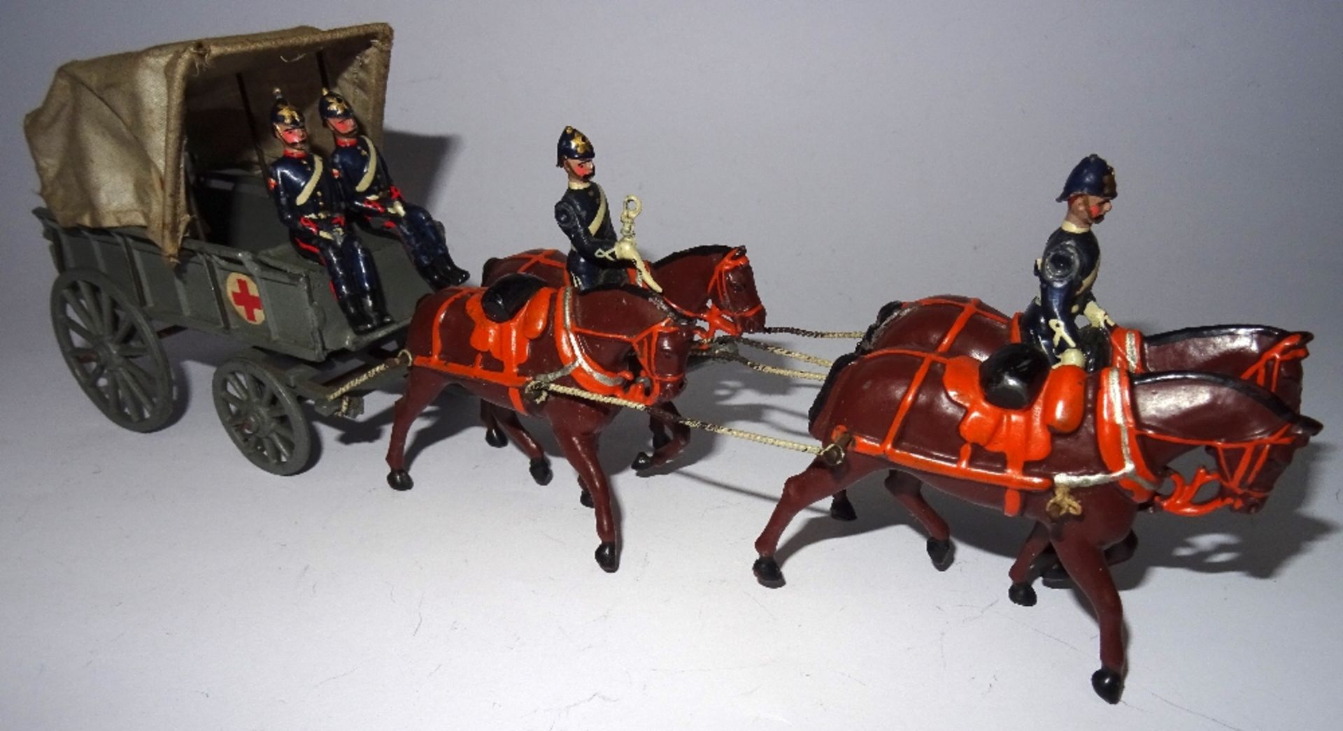 Britains set 145, Royal Army Medical Corps Ambulance Wagon