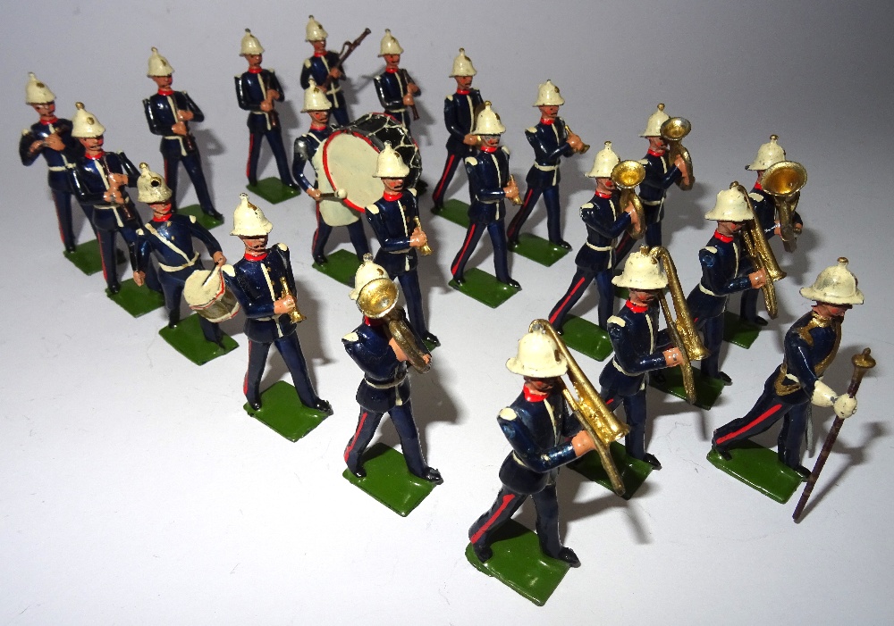Britains set 1288, Band of the Royal Marines - Image 2 of 6